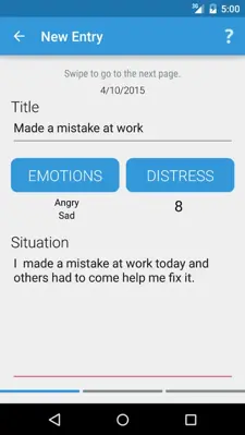 MoodTools android App screenshot 3